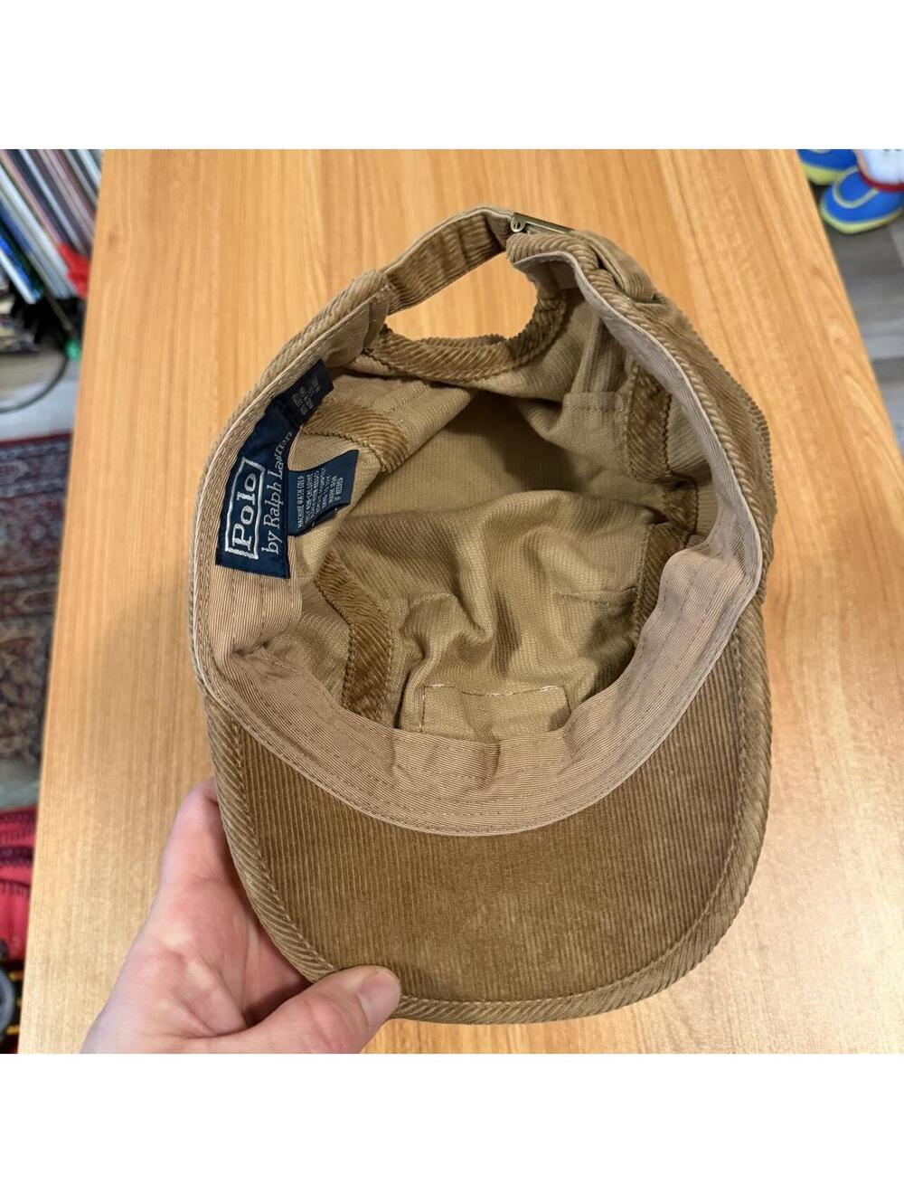 polo Ralph Lauren American hunting good corduroy hat OS - Picture 6 of 7